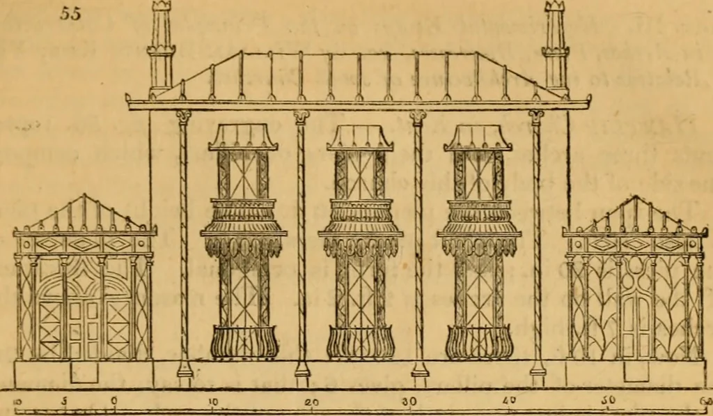 An illustration from The Architectural magazine, 1834, leaf 300