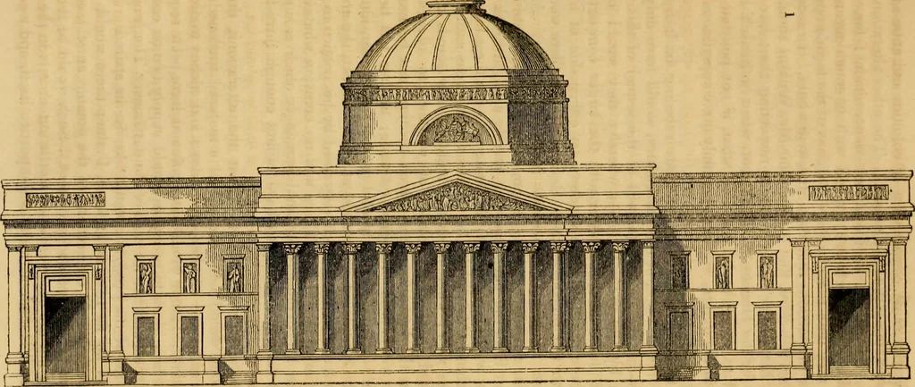 An illustration from The Architectural magazine, 1834, leaf 38