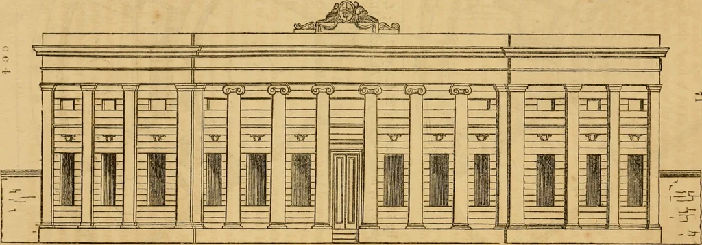 An illustration from The Architectural magazine, 1834, leaf 396