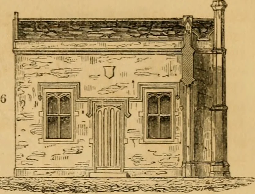 An illustration from The Architectural magazine, 1834, leaf 448