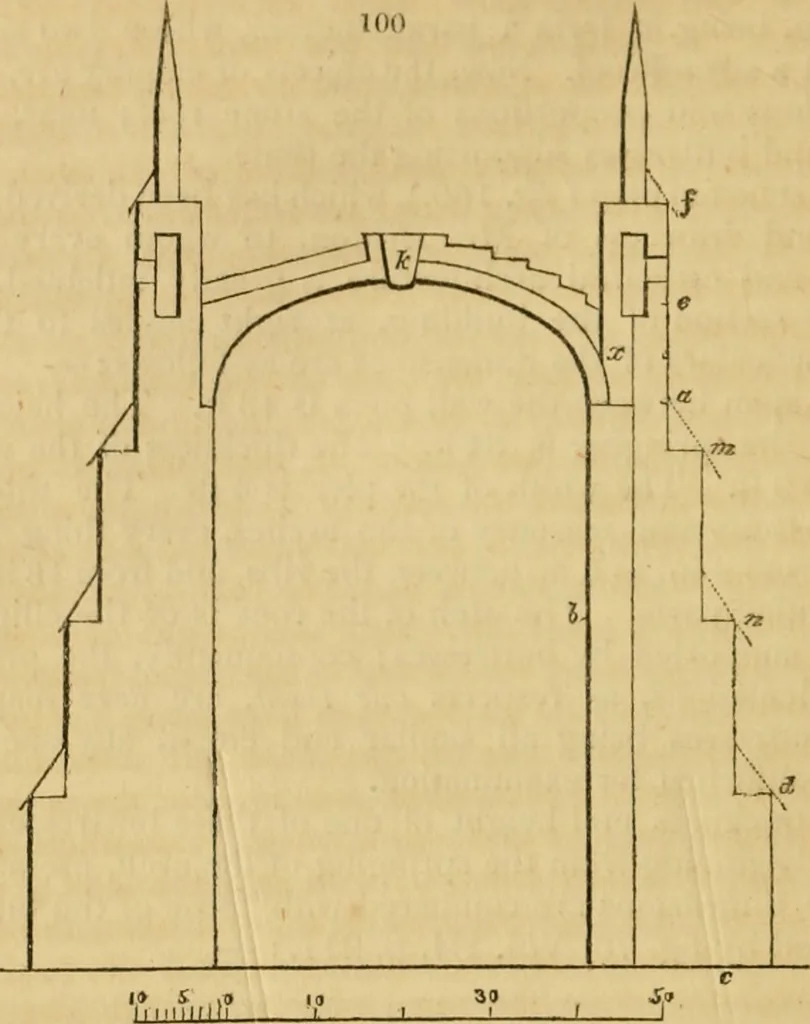 An illustration from The Architectural magazine, 1834, leaf 461