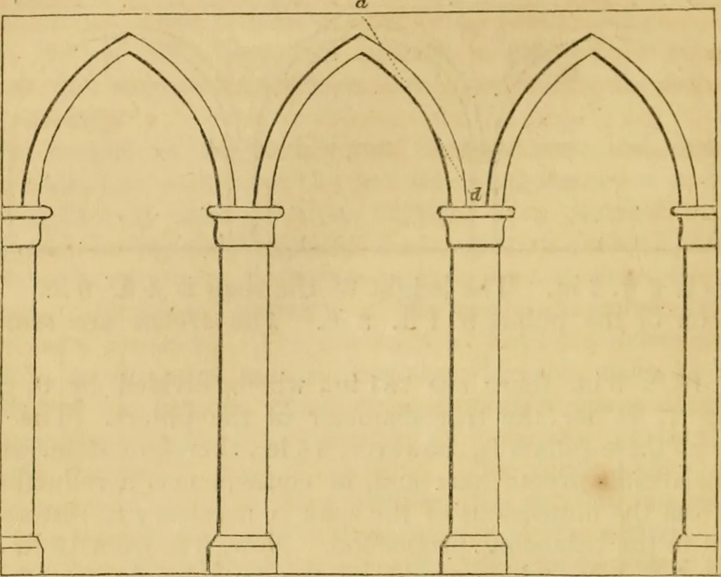 An illustration from The Architectural magazine, 1834, leaf 465
