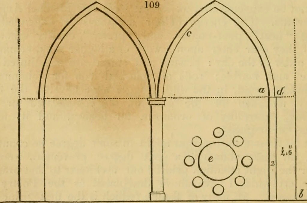 An illustration from The Architectural magazine, 1834, leaf 521