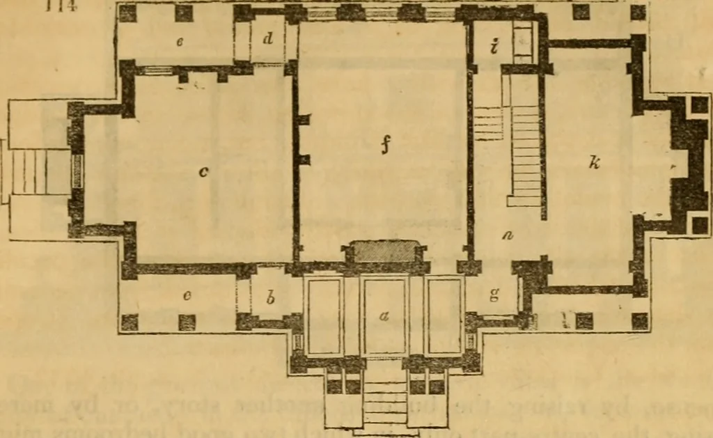 An illustration from The Architectural magazine, 1834, leaf 538