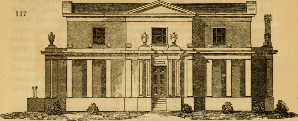 An illustration from The Architectural magazine, 1834, leaf 540