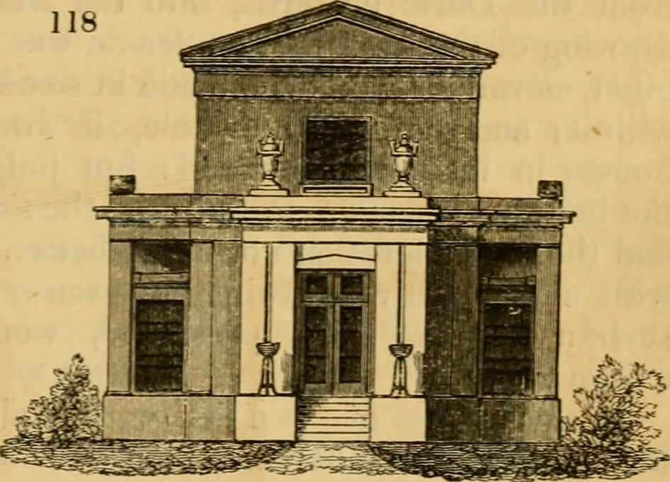 An illustration from The Architectural magazine, 1834, leaf 540