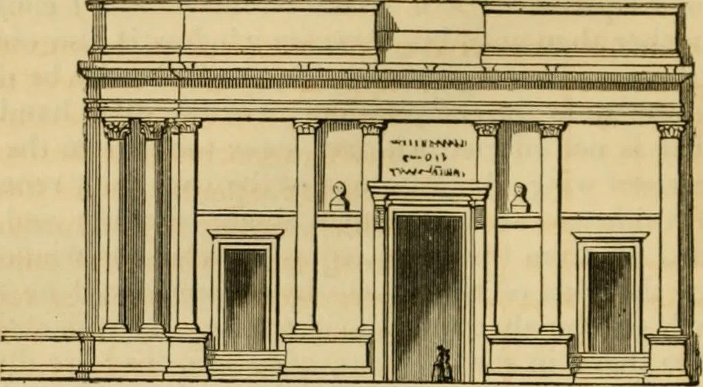An illustration from The Architectural magazine, 1834, leaf 73