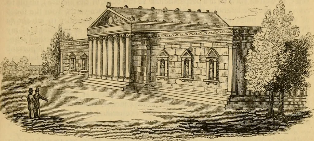 An illustration from The Architectural magazine, 1834, leaf 106