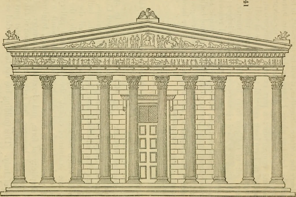 An illustration from The Architectural magazine, 1834, leaf 121