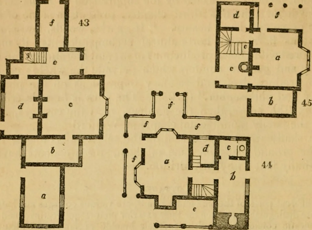 An illustration from The Architectural magazine, 1834, leaf 133