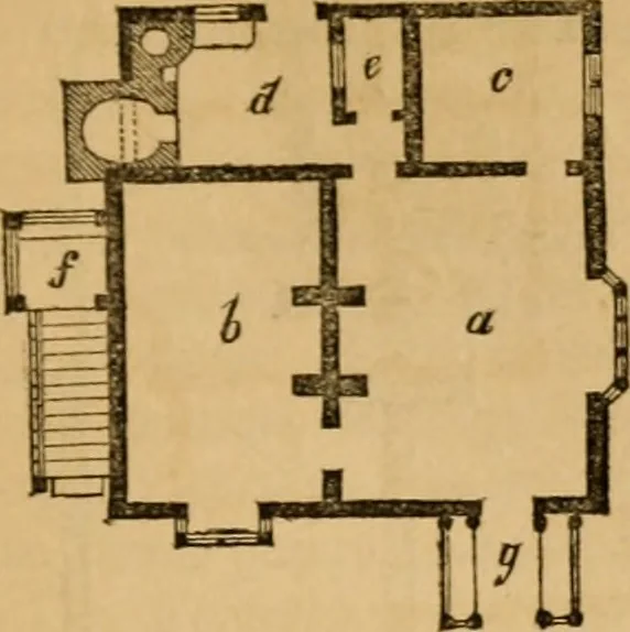 An illustration from The Architectural magazine, 1834, leaf 134