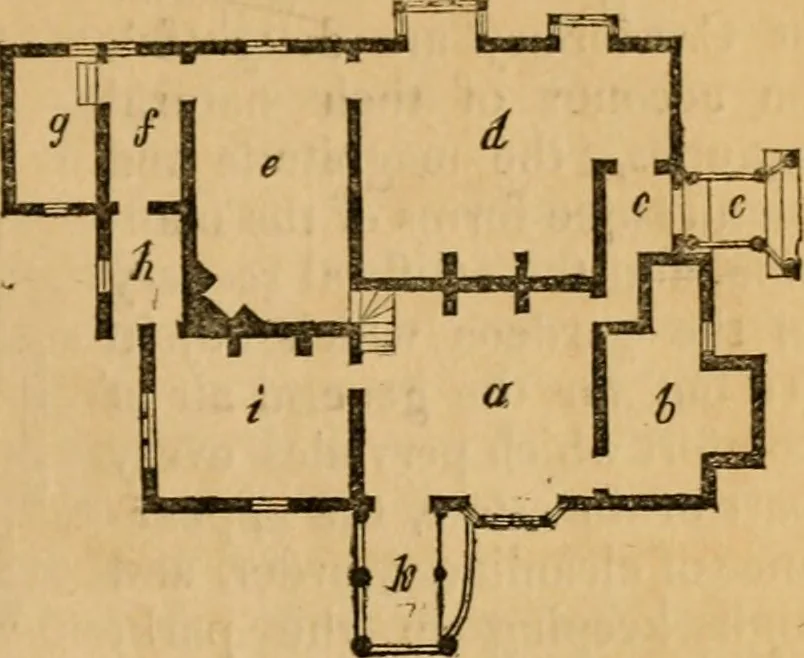 An illustration from The Architectural magazine, 1834, leaf 134