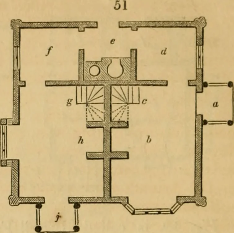 An illustration from The Architectural magazine, 1834, leaf 135