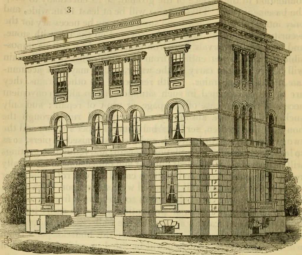 An illustration from The Architectural magazine, 1834, leaf 37