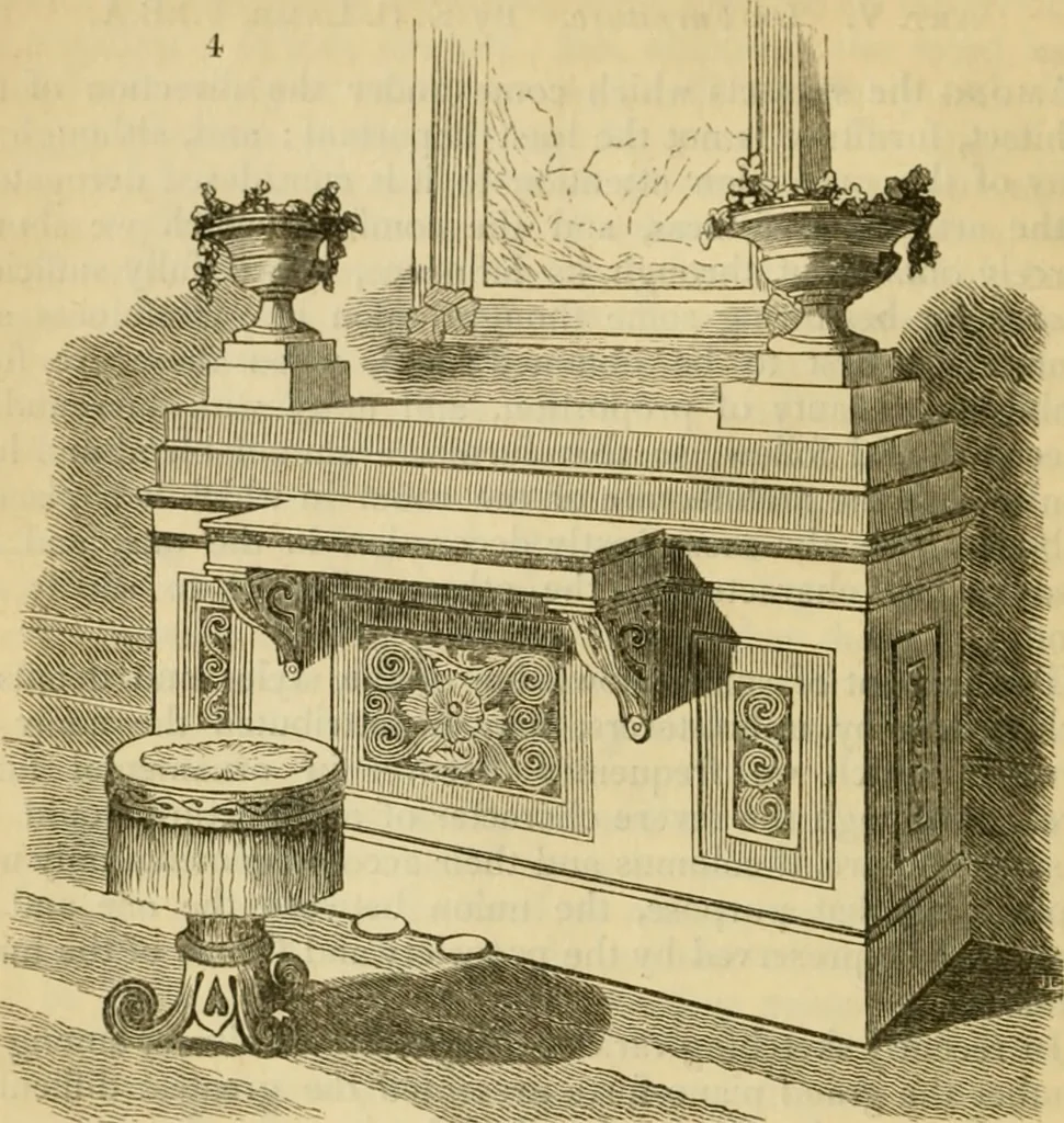 An illustration from The Architectural magazine, 1834, leaf 43
