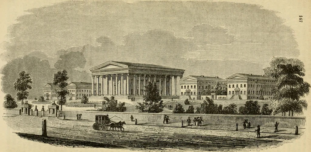 An illustration from The Architectural magazine, 1834, leaf 462