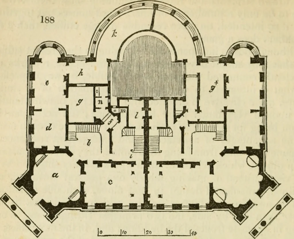An illustration from The Architectural magazine, 1834, leaf 571