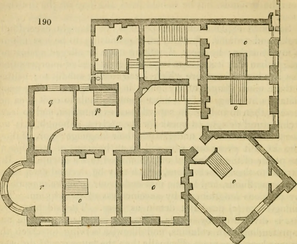 An illustration from The Architectural magazine, 1834, leaf 579