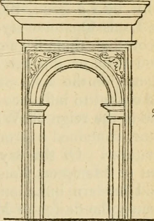 An illustration from The Architectural magazine, 1834, leaf 672