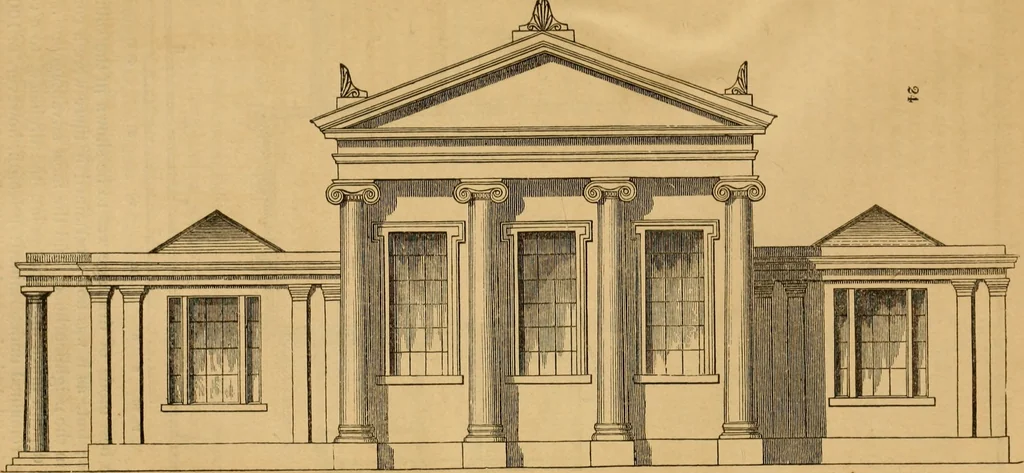 An illustration from The Architectural magazine, 1834, leaf 86
