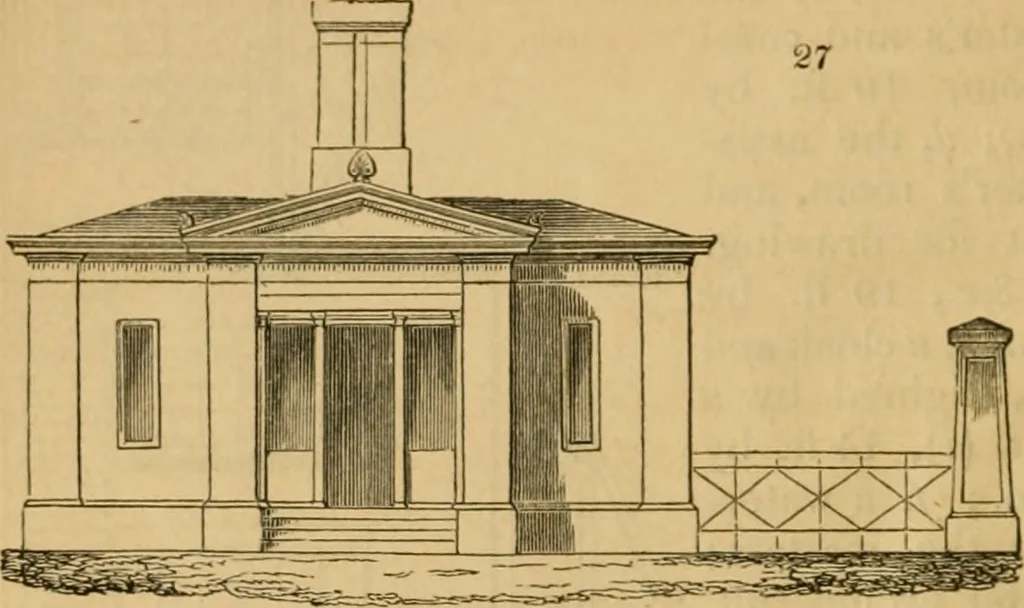 An illustration from The Architectural magazine, 1834, leaf 89