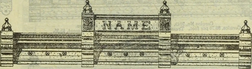 An illustration from Architectural metal work : manufactured by W.H. Mullins, Salem, Ohio, U.S.A, 1897, leaf 10
