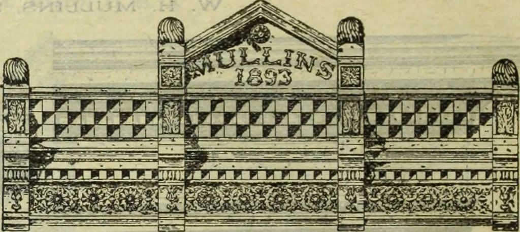 An illustration from Architectural metal work : manufactured by W.H. Mullins, Salem, Ohio, U.S.A, 1897, leaf 11