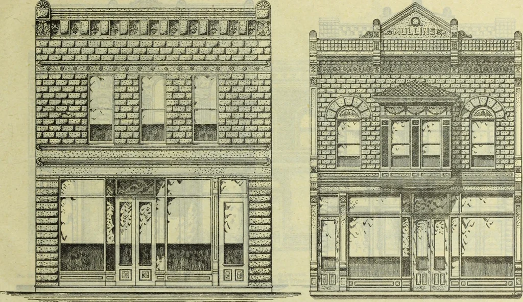 An illustration from Architectural metal work : manufactured by W.H. Mullins, Salem, Ohio, U.S.A, 1897, leaf 16