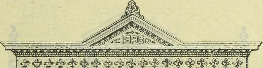An illustration from Architectural metal work : manufactured by W.H. Mullins, Salem, Ohio, U.S.A, 1897, leaf 30