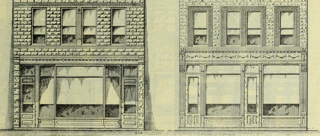 An illustration from Architectural metal work : manufactured by W.H. Mullins, Salem, Ohio, U.S.A, 1897, leaf 30