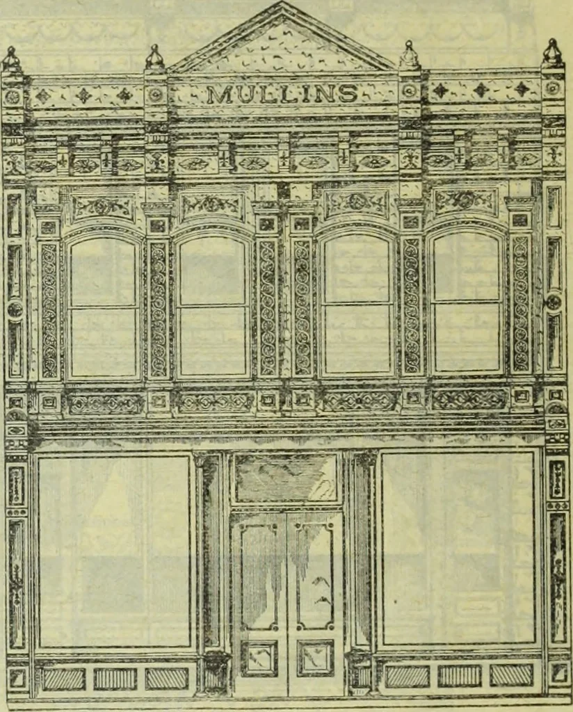 An illustration from Architectural metal work : manufactured by W.H. Mullins, Salem, Ohio, U.S.A, 1897, leaf 31
