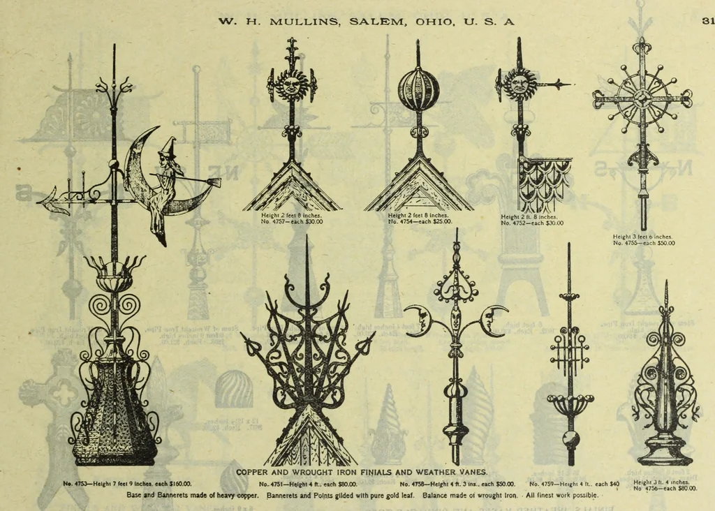 An illustration from Architectural metal work : manufactured by W.H. Mullins, Salem, Ohio, U.S.A, 1897, leaf 36