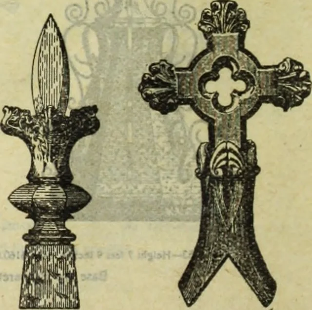 An illustration from Architectural metal work : manufactured by W.H. Mullins, Salem, Ohio, U.S.A, 1897, leaf 37
