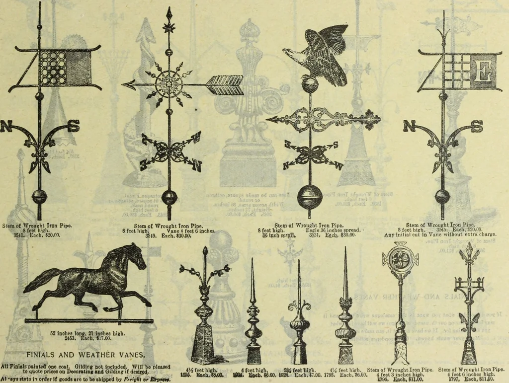 An illustration from Architectural metal work : manufactured by W.H. Mullins, Salem, Ohio, U.S.A, 1897, leaf 38