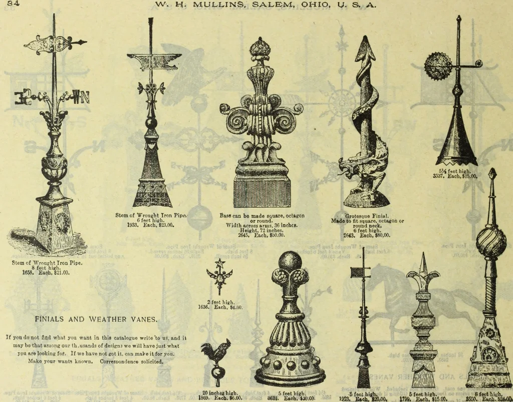 An illustration from Architectural metal work : manufactured by W.H. Mullins, Salem, Ohio, U.S.A, 1897, leaf 39