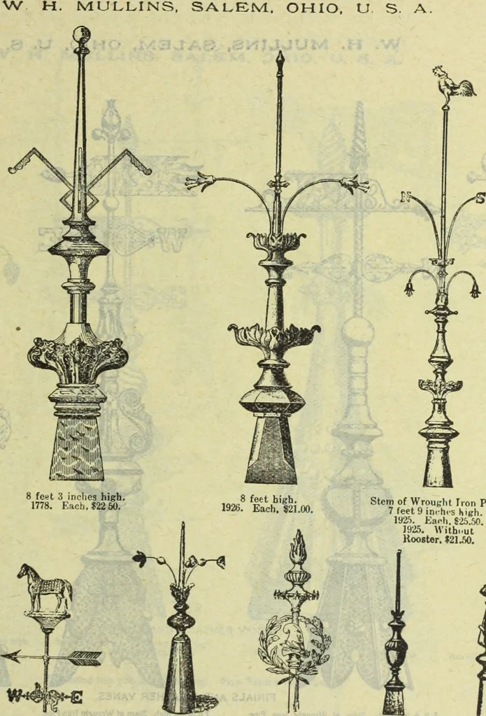 An illustration from Architectural metal work : manufactured by W.H. Mullins, Salem, Ohio, U.S.A, 1897, leaf 40