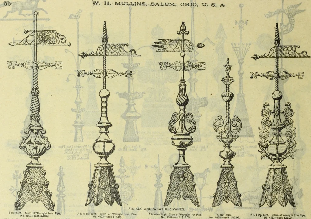 An illustration from Architectural metal work : manufactured by W.H. Mullins, Salem, Ohio, U.S.A, 1897, leaf 41