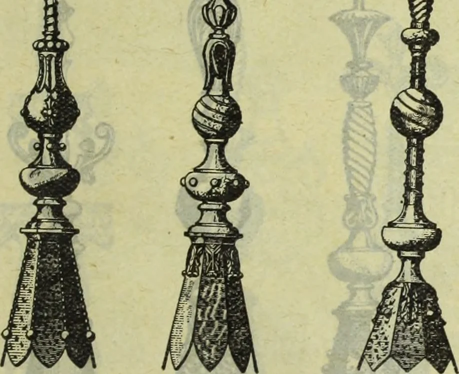 An illustration from Architectural metal work : manufactured by W.H. Mullins, Salem, Ohio, U.S.A, 1897, leaf 44