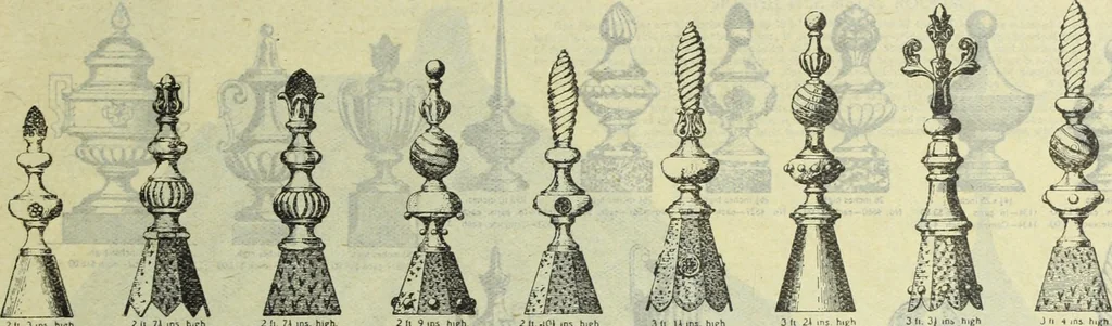 An illustration from Architectural metal work : manufactured by W.H. Mullins, Salem, Ohio, U.S.A, 1897, leaf 46