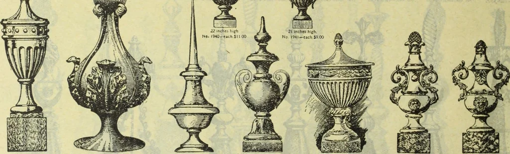 An illustration from Architectural metal work : manufactured by W.H. Mullins, Salem, Ohio, U.S.A, 1897, leaf 47