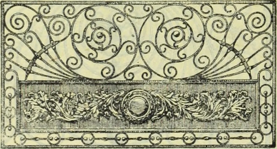 An illustration from Architectural metal work : manufactured by W.H. Mullins, Salem, Ohio, U.S.A, 1897, leaf 53