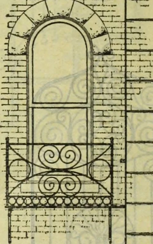 An illustration from Architectural metal work : manufactured by W.H. Mullins, Salem, Ohio, U.S.A, 1897, leaf 59