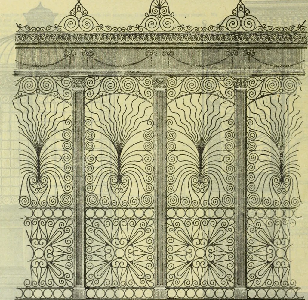An illustration from Architectural metal work : manufactured by W.H. Mullins, Salem, Ohio, U.S.A, 1897, leaf 61