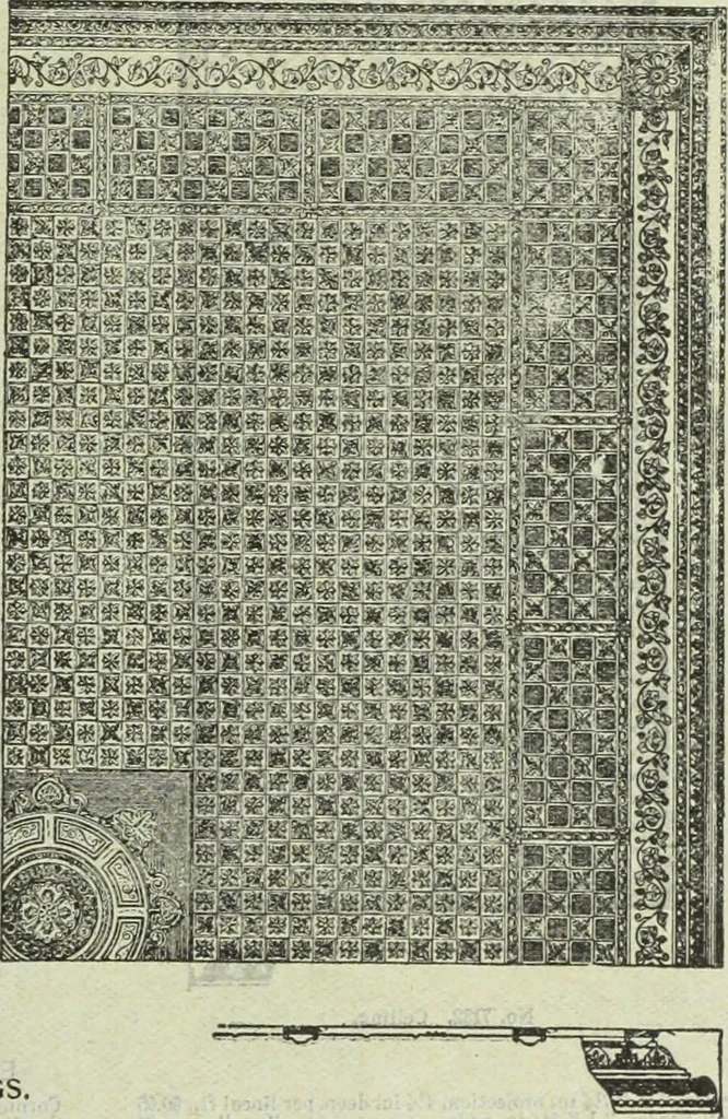 An illustration from Architectural metal work : manufactured by W.H. Mullins, Salem, Ohio, U.S.A, 1897, leaf 64