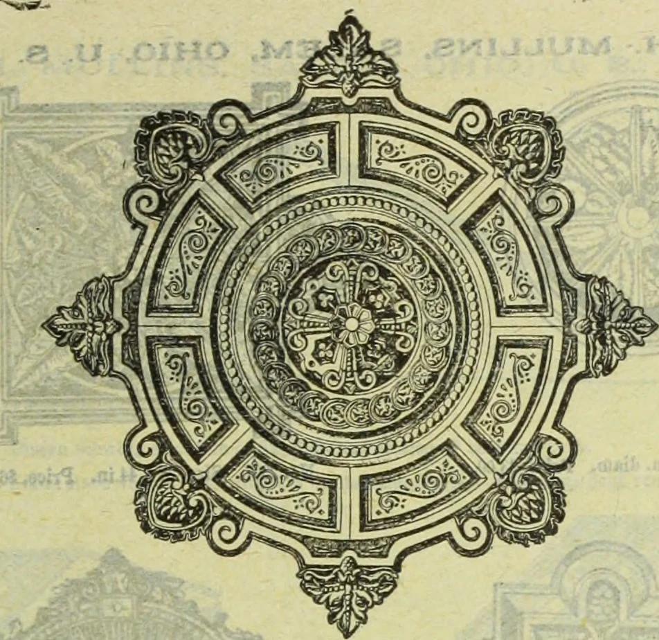 An illustration from Architectural metal work : manufactured by W.H. Mullins, Salem, Ohio, U.S.A, 1897, leaf 68