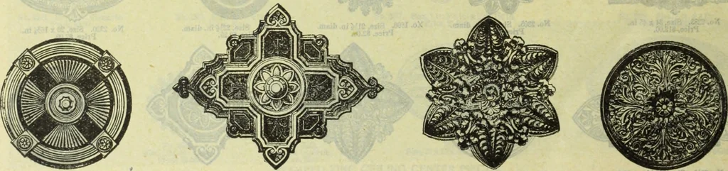 An illustration from Architectural metal work : manufactured by W.H. Mullins, Salem, Ohio, U.S.A, 1897, leaf 69