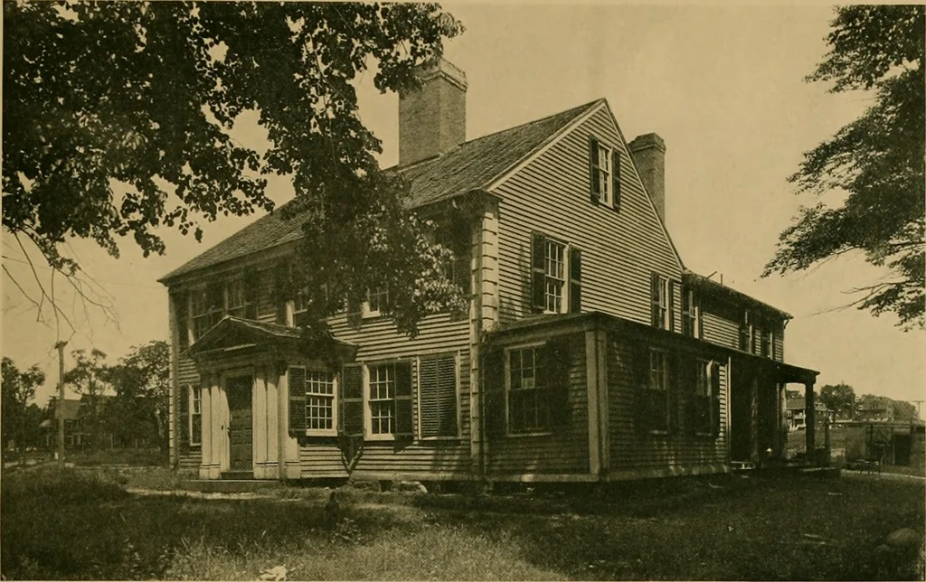 An illustration from An architectural monograph on New England colonial houses,, 1915, leaf 10