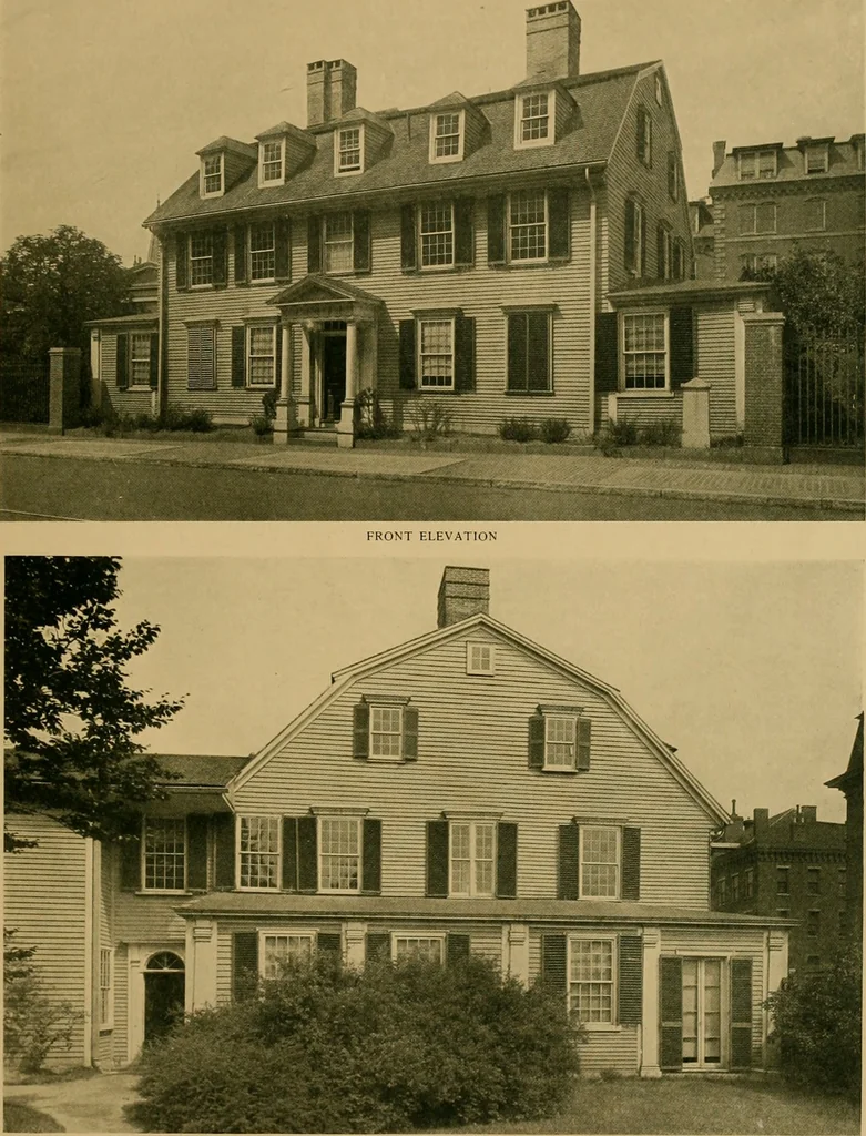 An illustration from An architectural monograph on New England colonial houses,, 1915, leaf 12