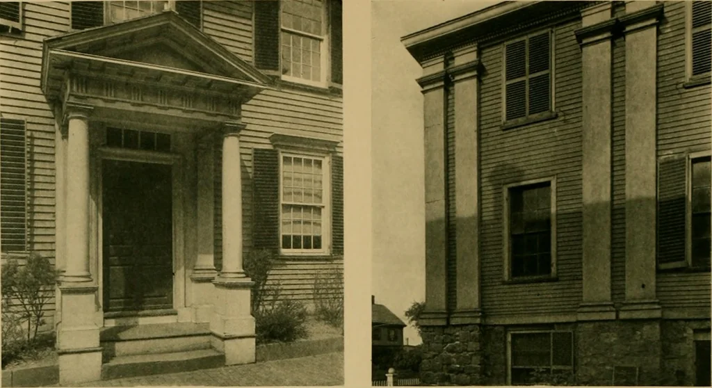 An illustration from An architectural monograph on New England colonial houses,, 1915, leaf 13