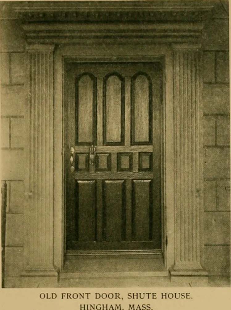 An illustration from An architectural monograph on New England colonial houses,, 1915, leaf 8